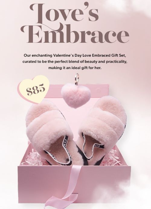 Embrace Love with THE UGG SHOP's Valentine's Day Gift Set