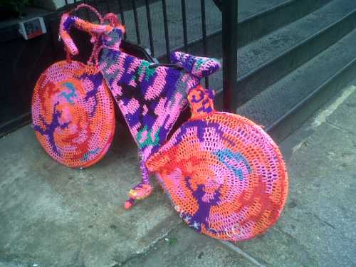 Yarn Bombing + The Ugg Shop Melbourne