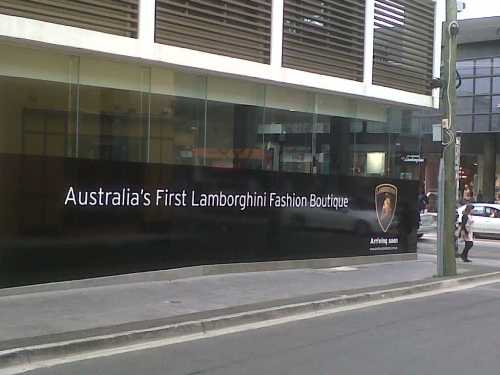 The Ugg Shop Melbourne X Lamborghini