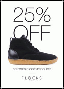 SALE – FLOCKS – 25% OFF