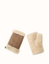 AUSTRALIAN SHEPHERD® Fingerless Sheepskin Mittens