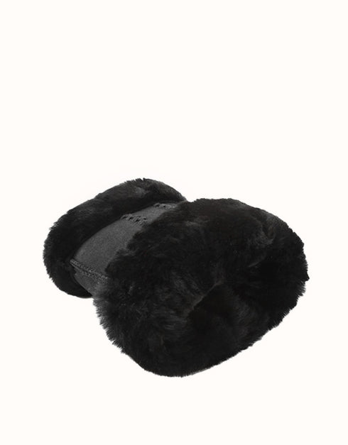 AUSTRALIAN SHEPHERD® Fingerless Sheepskin Mittens