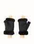 AUSTRALIAN SHEPHERD® Fingerless Sheepskin Mittens