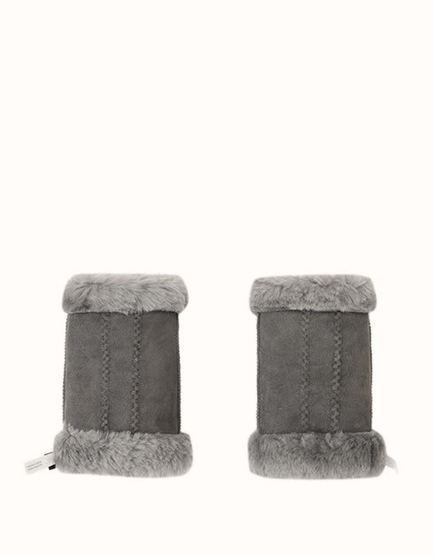 AUSTRALIAN SHEPHERD® Fingerless Sheepskin Mittens
