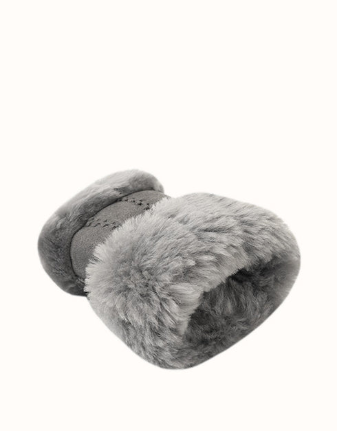 AUSTRALIAN SHEPHERD® Fingerless Sheepskin Mittens