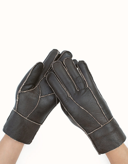 AUSTRALIAN SHEPHERD® Leather Stitching Gloves