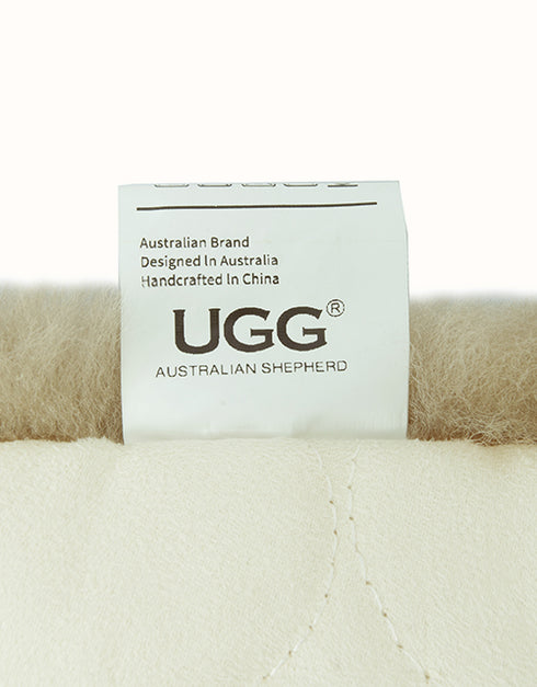 AUSTRALIAN SHEPHERD® Square Wool Cushion 40cmx40cm