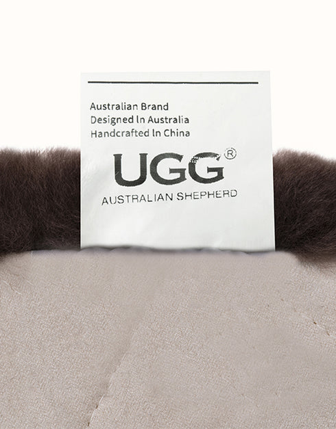 UGG AUSTRALIAN SHEPHERD® Round Wool Cushion 40cmx40cm