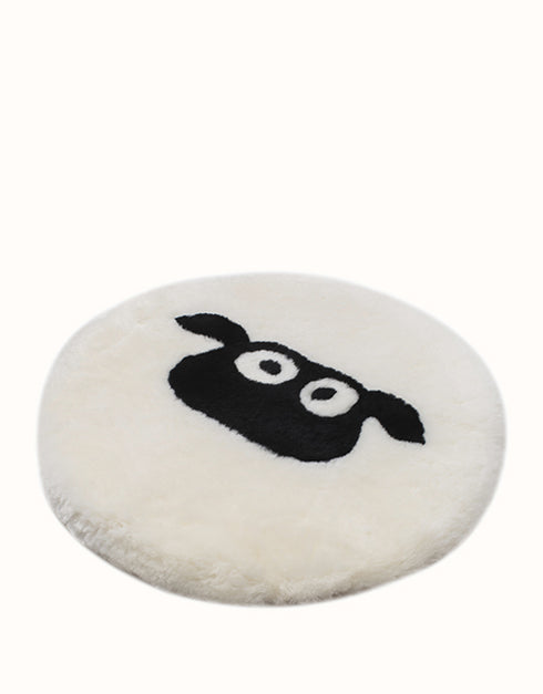 UGG AUSTRALIAN SHEPHERD® Round Wool Cushion 40cmx40cm