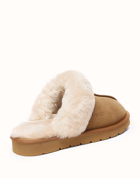 EVERAU® Muffin Slipper Suede