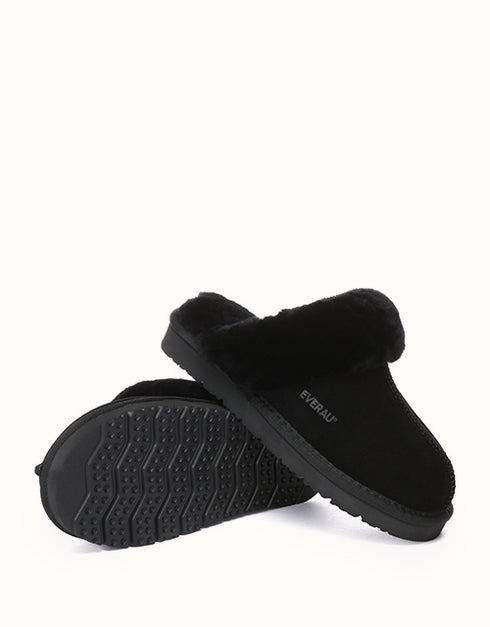 EVERAU® Muffin Slipper Suede