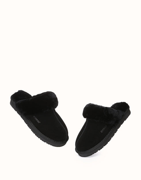 EVERAU® Muffin Slipper Suede