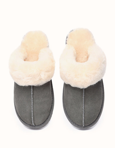 EVERAU® Muffin Slipper Suede