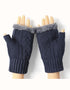 EVERAU® Fingerless Ultra Plush Knit Gloves