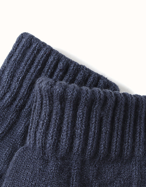 EVERAU® Fingerless Ultra Plush Knit Gloves