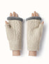 EVERAU® Fingerless Ultra Plush Knit Gloves