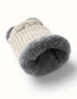EVERAU® Fingerless Ultra Plush Knit Gloves