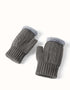 EVERAU® Fingerless Ultra Plush Knit Gloves