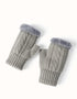 EVERAU® Fingerless Ultra Plush Knit Gloves