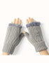 EVERAU® Fingerless Ultra Plush Knit Gloves