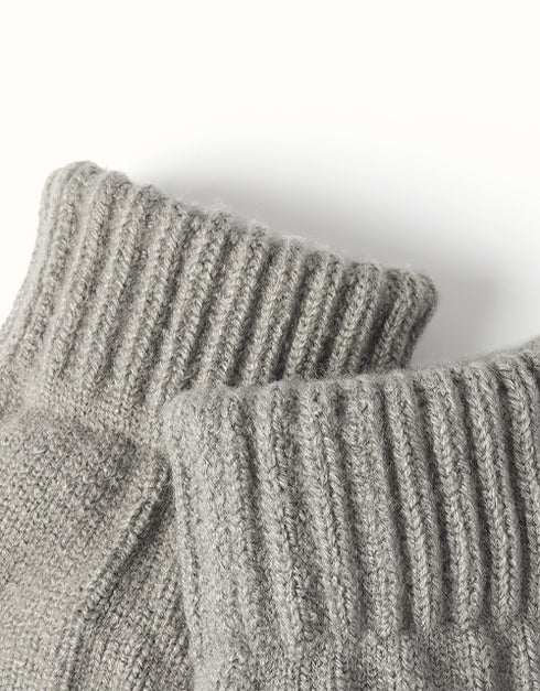 EVERAU® Fingerless Ultra Plush Knit Gloves