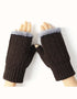 EVERAU® Fingerless Ultra Plush Knit Gloves