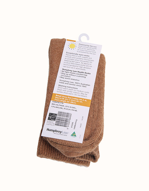 Humphrey Law Alpaca Wool Blend Health Sock