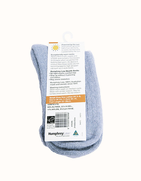 Humphrey Law Alpaca Wool Blend Health Sock