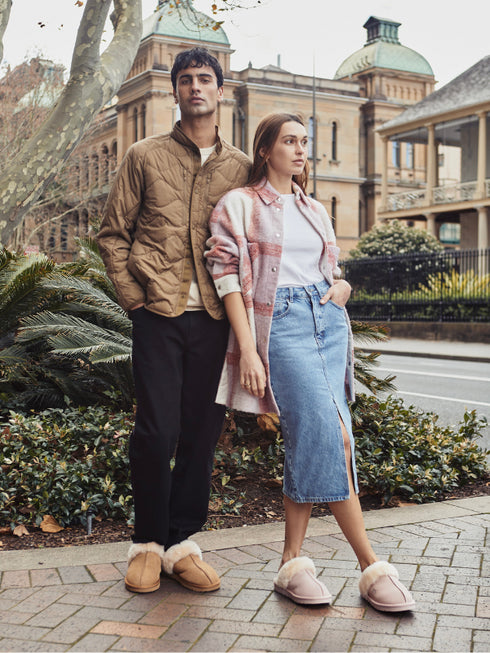 EVERAU® Muffin Slipper Suede