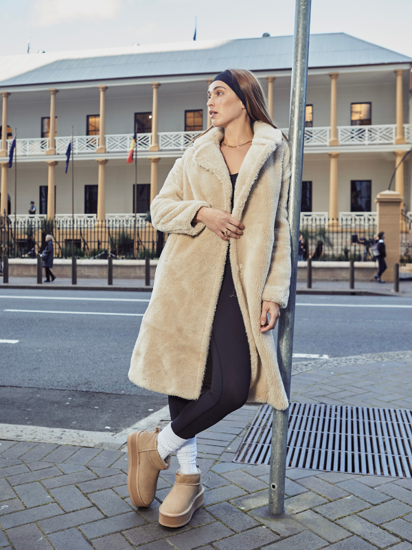 Sheepskin Coat Ugg Coat Sale UGG Remy Reversible Shearling