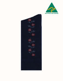 Humphrey Law Fine Merino Wool blend Patterned Health Socks