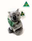 Aussie Bush Toys® Aussie Bush Koala With Gum Leaves 8" Lilly