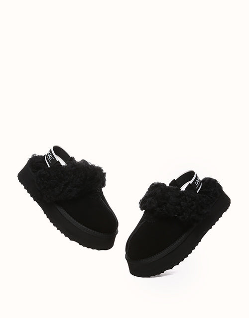AUSTRALIAN SHEPHERD® Waffle Curly Platform Slippers – The UGG Shop®