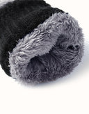 EVERAU® Fingerless Ultra Plush Knit Gloves