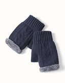 EVERAU® Fingerless Ultra Plush Knit Gloves