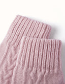 EVERAU® Fingerless Ultra Plush Knit Gloves