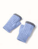 EVERAU® Fingerless Ultra Plush Knit Gloves