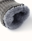 EVERAU® Fingerless Ultra Plush Knit Gloves