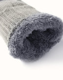 EVERAU® Fingerless Ultra Plush Knit Gloves