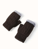 EVERAU® Fingerless Ultra Plush Knit Gloves