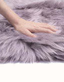 EVERAU® Single Color Long Wool Rugs 105cm