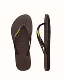 Havaianas® Slim Rubber Logo Thongs
