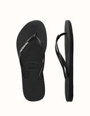 Havaianas® Slim Rubber Logo Thongs